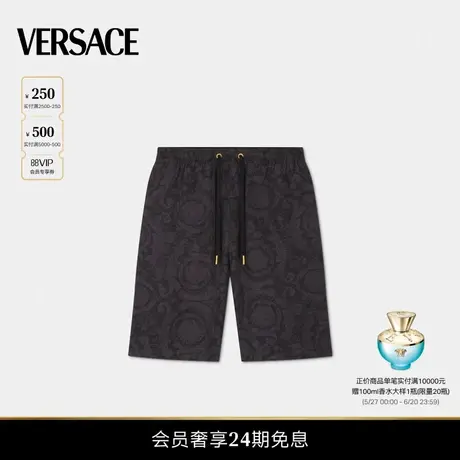 【春夏新品】VERSACE/范思哲 男士牛仔短裤商品大图