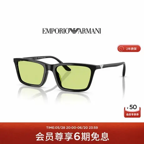 【礼物】阿玛尼墨镜女新品方形潮色镜片摩登太阳眼镜出游0EA4239U图片