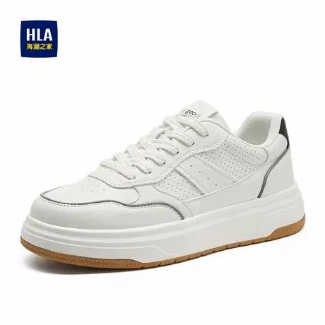 HLA/海澜之家男鞋新款潮流百搭板鞋时尚增高休闲板鞋透气耐磨商品大图