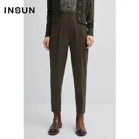 恩裳商场同款秋季时尚简约舒适低调街头风休闲百搭小脚裤商品大图