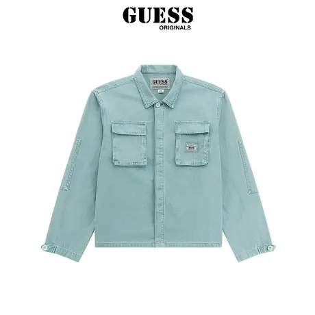 【38上新季】GUESS Originals  男士美式休闲宽松长袖夹克商品大图