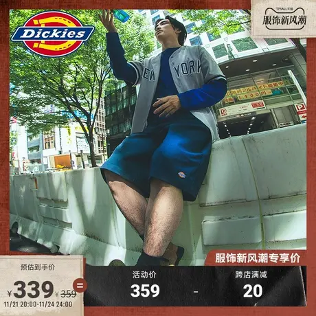Dickies 工装春夏斜纹布材质42283短裤男女情侣宽松图片