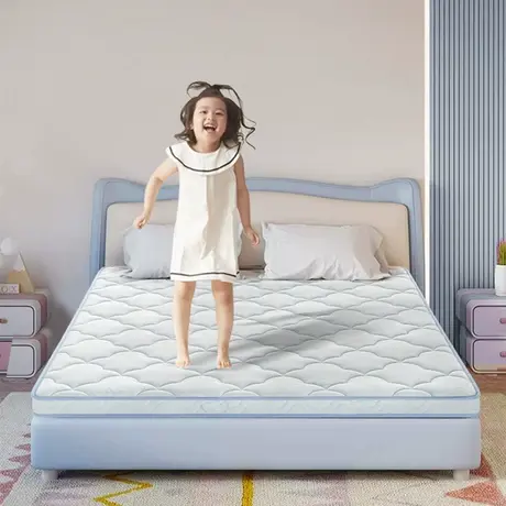 顾家家居透气黄麻偏硬护脊儿童床垫男孩女孩家用卧室青少年垫商品大图