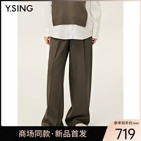 【商场同款】Y.SING衣香丽影2025秋冬休闲裤长裤150826108商品大图