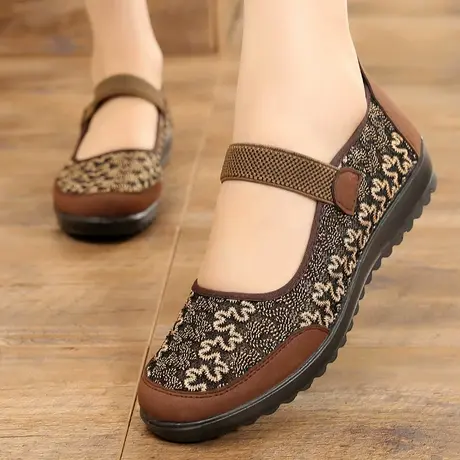 老北京布鞋女鞋官方旗舰店正品中老年舒适不累脚夏天女士妈妈款鞋商品大图