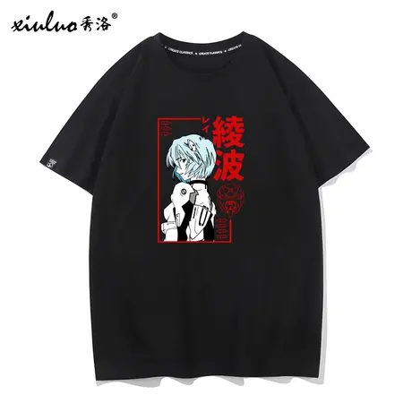 秀洛福音战士明日香EVA短袖T恤radio eva渚薰碇真嗣衣服绫波丽商品大图