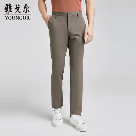 雅戈尔 商场同款男棕色户外系列休闲裤YCKQ330486WWY商品大图