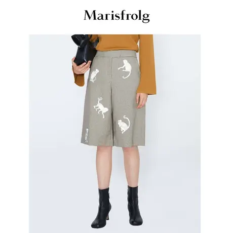 【奥莱清仓保暖季特价 】玛丝菲尔 休闲裤商品大图