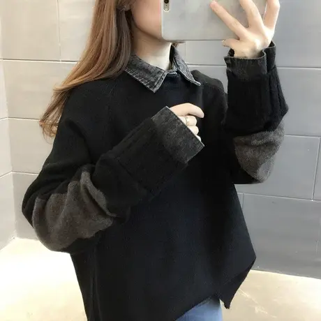 毛衣女装2023年新款秋冬季女士秋款秋装宽松外穿上衣服打底衫洋气图片