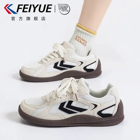 feiyue/飞跃女鞋德训鞋女2025春季新款爆款网面透气百搭休闲运动图片