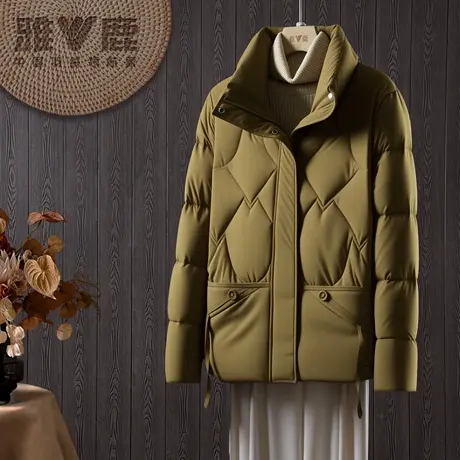 2025年雅鹿正品官方新款冬季加厚时尚显瘦超保暖羽绒服女款新品图片