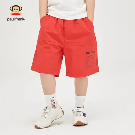 大嘴猴童装男童短裤2023年夏季新品中大童外穿儿童薄款五分裤子商品大图