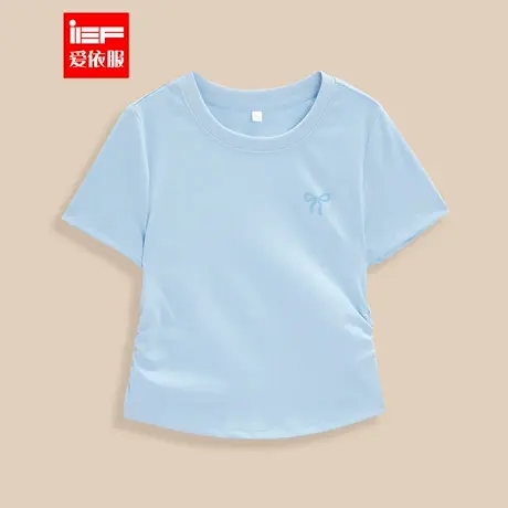 MINIIEF【爱依服童装】2025夏季新款韩洋气百搭女童T恤图片