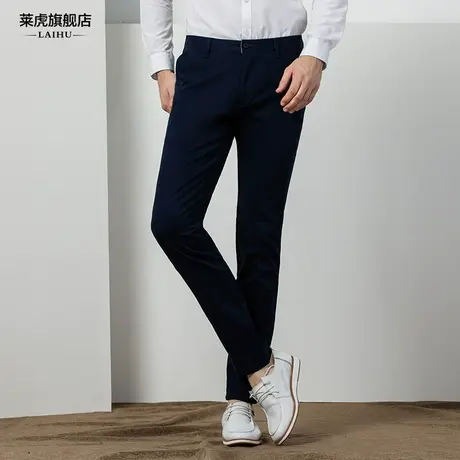 春秋新款休闲裤子男韩版潮流长裤男士商务直筒工装裤时尚百搭男裤商品大图