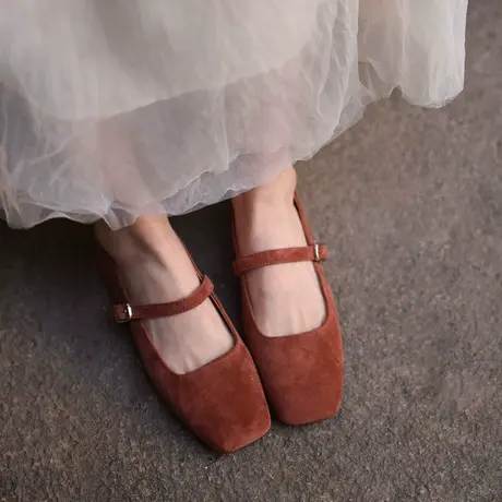 Artmu阿木玛丽珍女鞋子女2024新款爆款豆豆鞋法式单鞋软底女鞋子商品大图