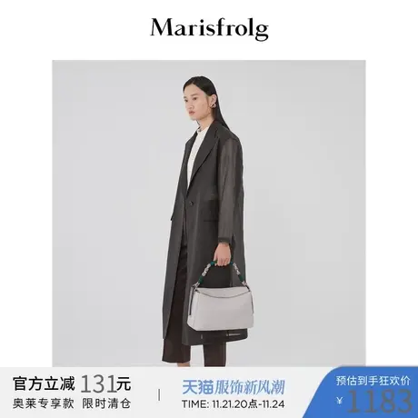 Marisfrolg玛丝菲尔女装冬季新款专柜同款风衣商品大图