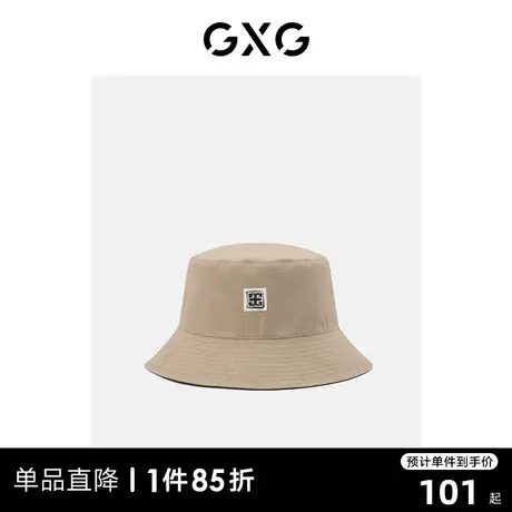 GXG渔夫帽男潮流春季新款遮阳防晒薄款休闲时尚两面可戴帽子男潮商品大图