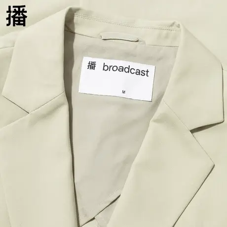 播西装马甲女2023秋季新款职场简约无袖西装领中长款西服马夹外套商品大图