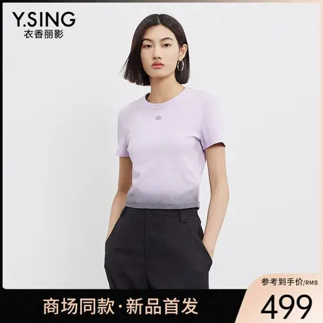 【商场同款】Y.SING衣香丽影2025夏T恤150521212商品大图