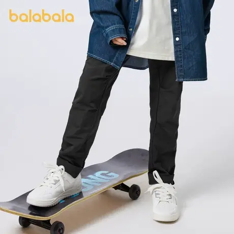 巴拉巴拉童装男童裤子秋装中大童儿童休闲裤女童长裤亲肤舒适潮酷图片