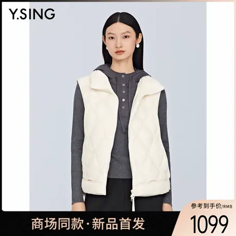 【商场同款】Y.SING衣香丽影2025冬羽绒背心150937701商品大图