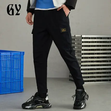 雅戈尔奥莱 GY男装休闲长裤秋季官方潮流青年时尚休闲裤男商品大图