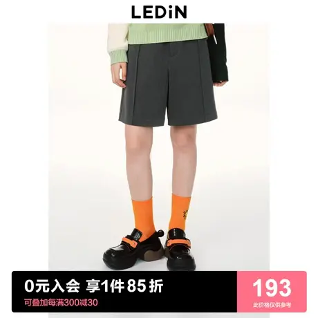乐町经典百慕大西裤2023春季短裤女C1GCD1301商品大图
