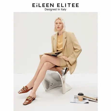 朗姿欧洲EiLEEN ELITEE高级感职业西装2024年夏季新款西服套装女图片