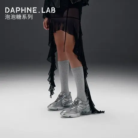 【达播】李嘉元同款DAPHNELAB泡泡糖老爹鞋2代厚底增高透气运动鞋图片