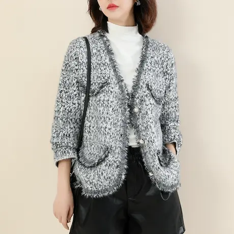 【11月16日8折上新】高级感小香风外套时髦洋气百搭设计感上衣女商品大图