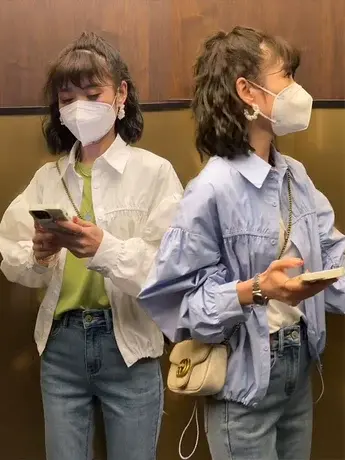 法式小众短款褶皱衬衫女春夏季新款设计感洋气时尚防晒衣薄款外套商品大图