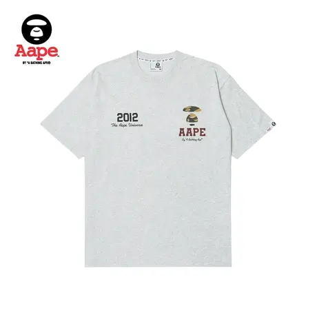 Aape旗舰店男装秋冬字母迷彩篮球猿印花个性潮流短袖T恤1391XAL商品大图