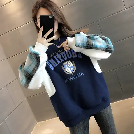 卫衣2024年新款女装韩版春秋季春款春装宽松女士薄款上衣外套爆款商品大图