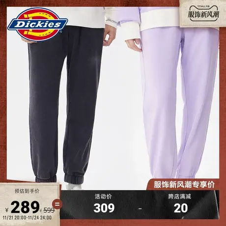 Dickies 工装春夏休闲版型毛圈布卫裤长裤下装宽松运动裤商品大图