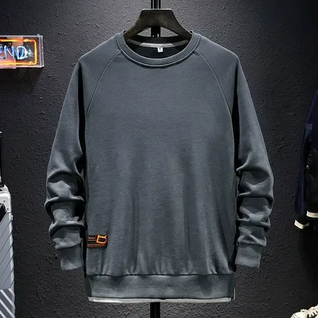 春秋季卫衣男潮牌宽松男士休闲百搭男装韩版潮流套头衣服男打底款图片