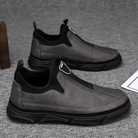 雨鞋男款时尚厨房防滑鞋工地厨师套鞋男鞋雨天户外防水鞋男士雨靴商品大图