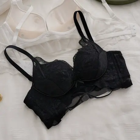 内衣女聚拢小胸平胸显大不空杯aa杯套装文胸罩牌子正品品牌旗舰店商品大图