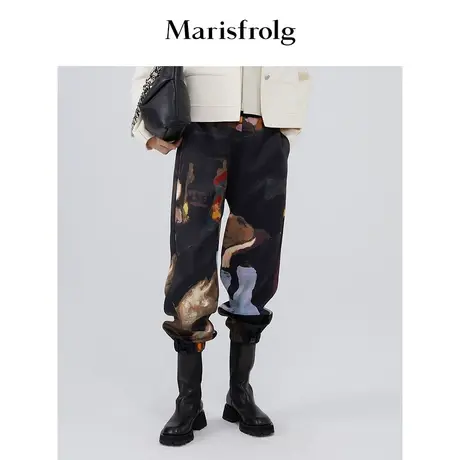 【奥莱清仓保暖季特价 】玛丝菲尔 休闲裤商品大图