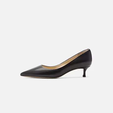 Nine West/玖熙2025年夏新款高跟鞋女尖头浅口单鞋一脚蹬通勤女鞋图片