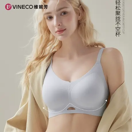 Vineco/维妮芳“奶皮果冻”软糯镂空提拉内衣YJ9016商品大图