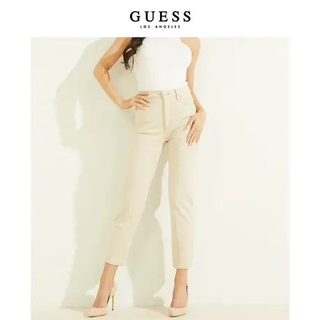 【38上新季】GUESS款女士通勤简约牛仔裤商品大图