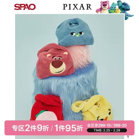 SPAO皮克斯毛毛狂欢系列春季新款收纳包小挎包SPAKD1CD13商品大图