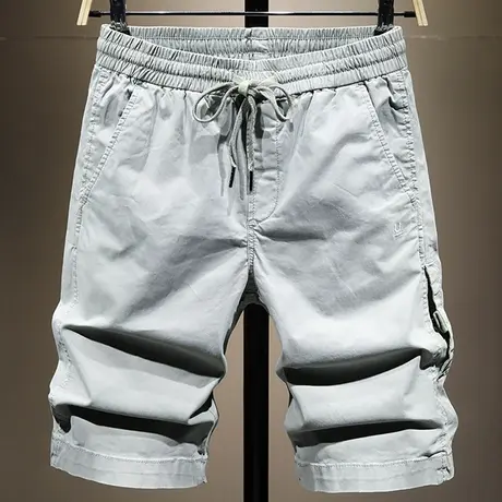 夏天新款短裤男士外穿韩版潮流潮牌休闲宽松五分工装裤马裤中裤男商品大图