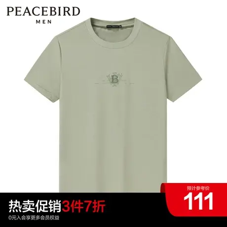 太平鸟男装 短袖T恤图片