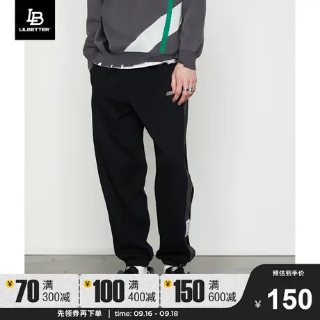 Lilbetter裤子男宽松束脚裤秋冬休闲裤运动裤男士卫裤国潮长裤LB商品大图