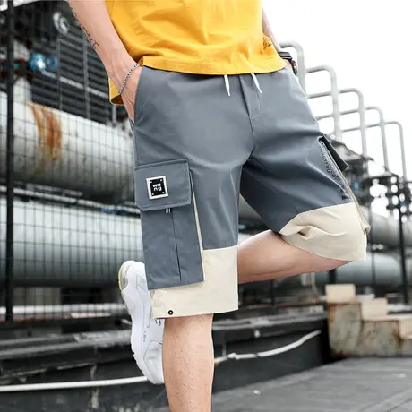 短裤男夏季薄款宽松7七分夏装运动潮流休闲外穿潮牌5五分工装中裤商品大图