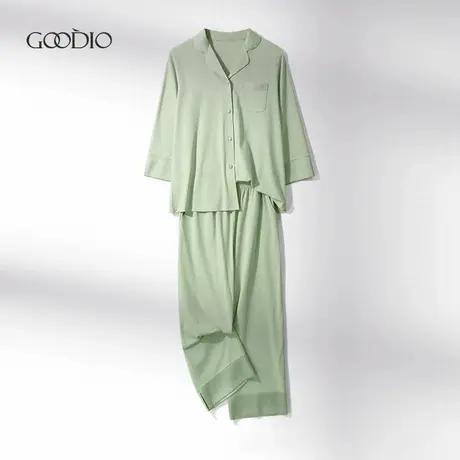 歌帝歌帝【直播专享】家居服套装女睡衣开衫套长袖GDB0188图片