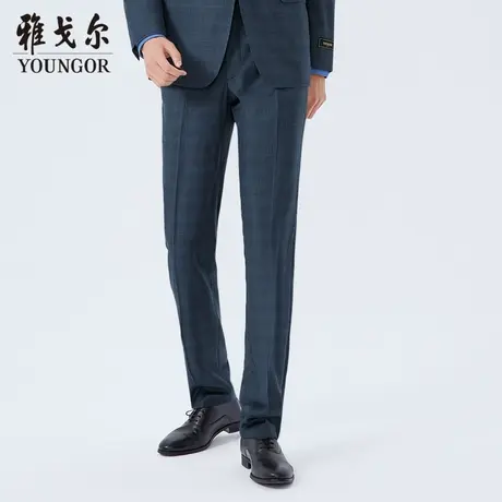 雅戈尔奥莱 商场同款男士西裤秋冬新款官方商务休闲进口面料西裤商品大图