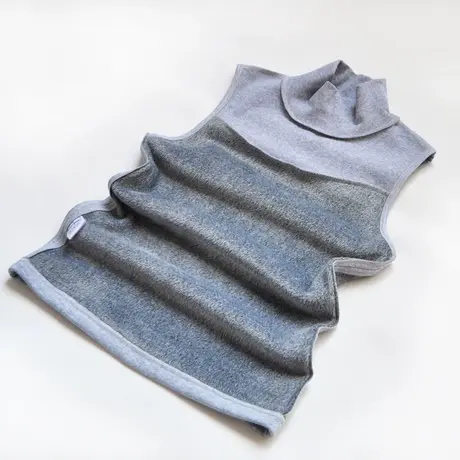 必菩卫衣打底加绒冬季保暖背心女大码内穿护腰护胃暖胃的高领内搭商品大图