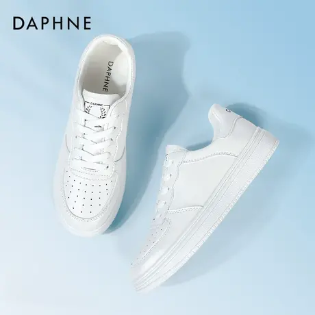 达芙妮女鞋小白鞋帆布鞋女2022年新款鞋子女春季女运动休闲鞋女商品大图